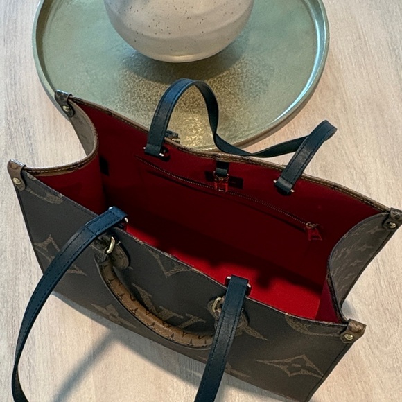 Louis Vuitton Dark Brown Monogram Handbag - Picture 7 of 15